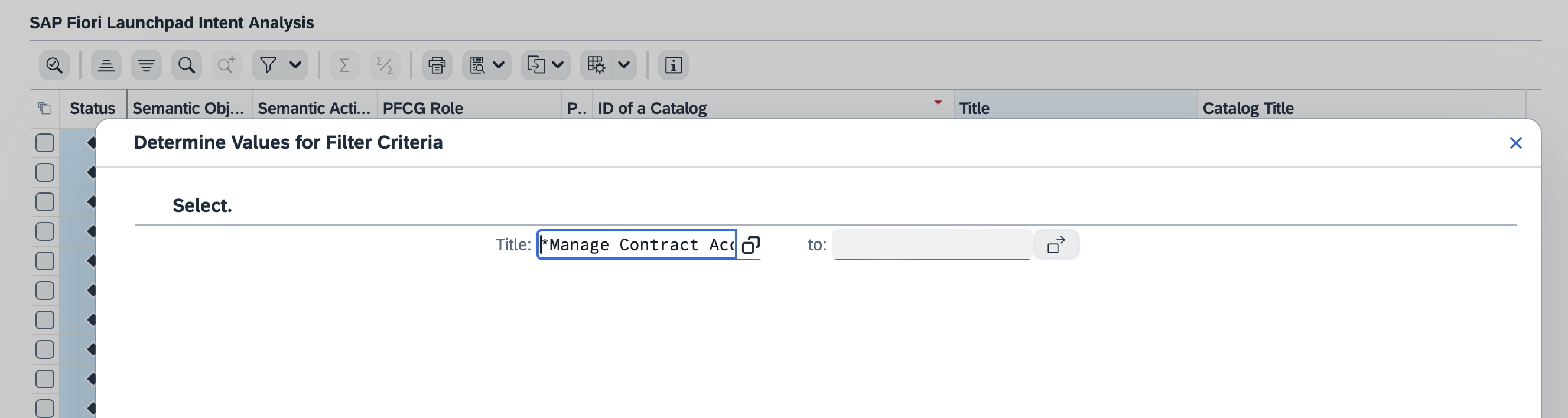 /UI2/FLIA output filtered for the Manage Contract Account app